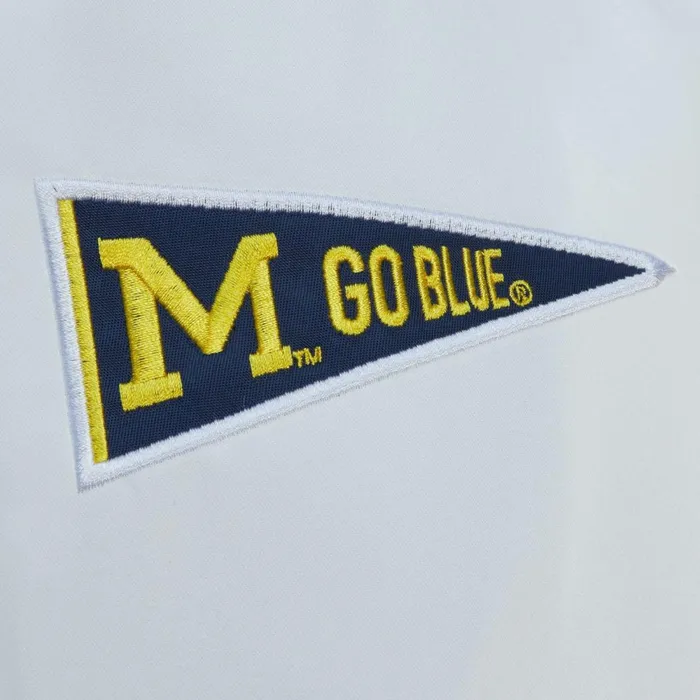 Men039s Jackets and Outerwear Mitchell and Ness City Collection Lightweight Satin Jacket University Of Michigan Men039s Jackets and Outerwear Mitchell and Ness City Collection Lightweight Satin Jacket University Of Michigan