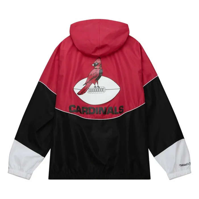 Men039s Jackets and Outerwear Mitchell and Ness Home Team Lightweight Windbreaker Arizona Cardinals Men039s Jackets and Outerwear Mitchell and Ness Home Team Lightweight Windbreaker Arizona Cardinals