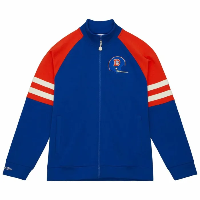 Men039s Jackets and Outerwear Mitchell and Ness MVP 20 Track Jacket Denver Broncos Men039s Jackets and Outerwear Mitchell and Ness MVP 20 Track Jacket Denver Broncos