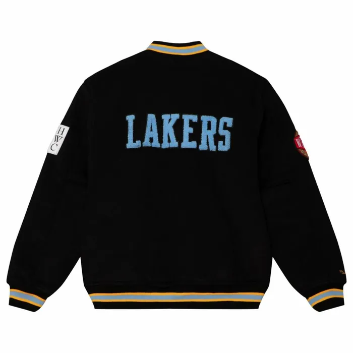 Men039s Jackets and Outerwear Mitchell and Ness Varsity Jacket Minneapolis Lakers Men039s Jackets and Outerwear Mitchell and Ness Varsity Jacket Minneapolis Lakers