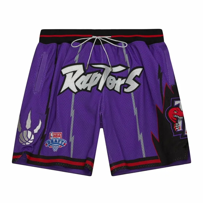 Men039s Just Don Mitchell and Ness Just Don Hardwood Classics Shorts Toronto Raptors 1995 Men039s Just Don Mitchell and Ness Just Don Hardwood Classics Shorts Toronto Raptors 1995