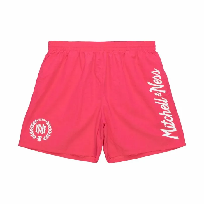 Men039s MandN Brand Mitchell and Ness Mitchell and Ness Team Essentials Nylon Shorts Men039s MandN Brand Mitchell and Ness Mitchell and Ness Team Essentials Nylon Shorts