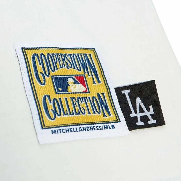 Men039s MLB Mitchell and Ness Cream SS Tee Los Angeles Dodgers Men039s MLB Mitchell and Ness Cream SS Tee Los Angeles Dodgers
