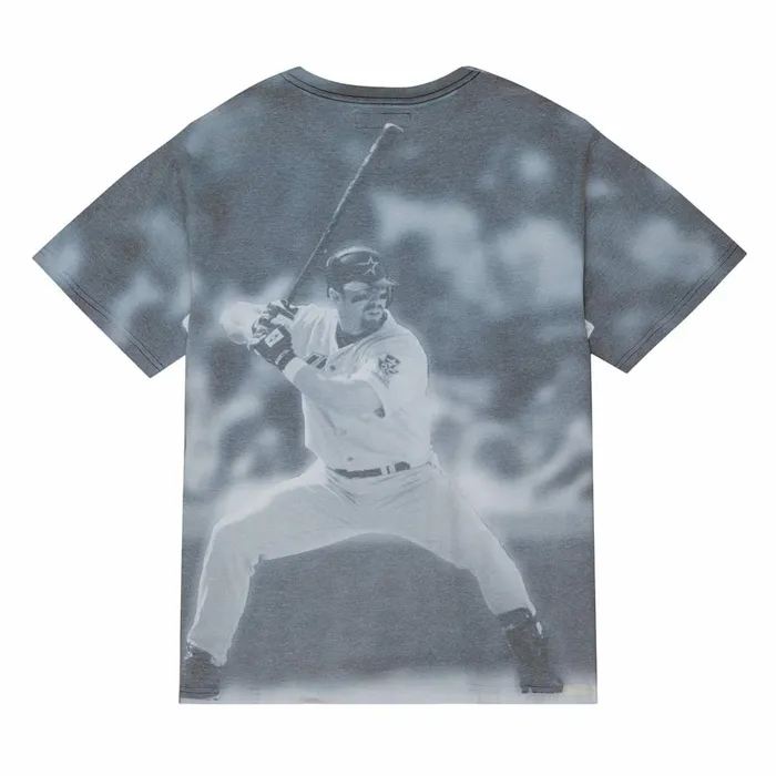Men039s MLB Mitchell and Ness Highlight Sublimated Player Tee Houston Astros Jeff Bagwell Men039s MLB Mitchell and Ness Highlight Sublimated Player Tee Houston Astros Jeff Bagwell