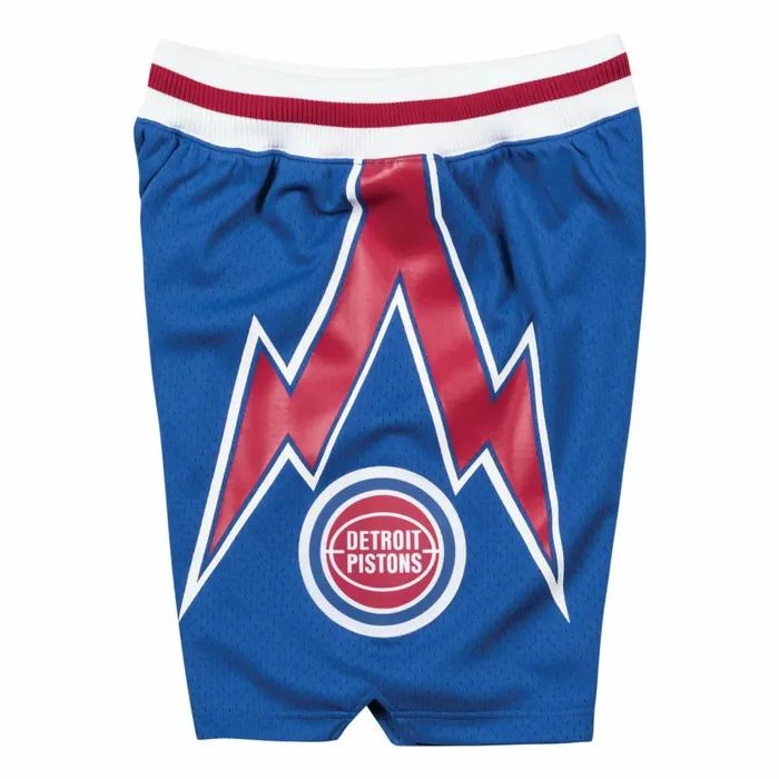 Men039s NBA Authentic Mitchell and Ness Authentic Detroit Pistons Road 197879 Shorts Men039s NBA Authentic Mitchell and Ness Authentic Detroit Pistons Road 197879 Shorts