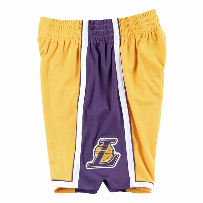 Men039s NBA Authentic Mitchell and Ness Authentic Shorts Los Angeles Lakers Home 200910 Men039s NBA Authentic Mitchell and Ness Authentic Shorts Los Angeles Lakers Home 200910