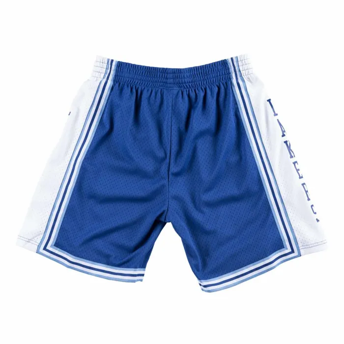 Men039s NBA Swingman Mitchell and Ness Swingman Shorts Los Angeles Lakers Alternate 199697 Men039s NBA Swingman Mitchell and Ness Swingman Shorts Los Angeles Lakers Alternate 199697