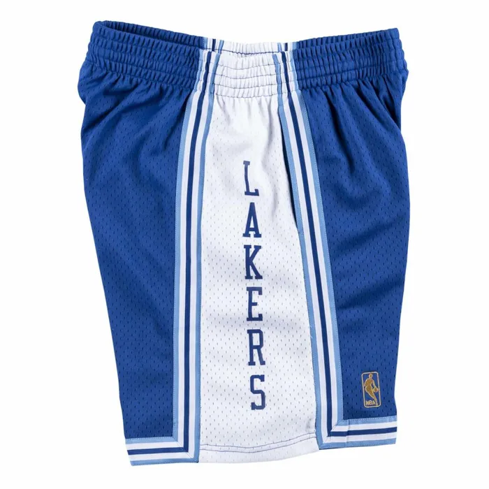 Men039s NBA Swingman Mitchell and Ness Swingman Shorts Los Angeles Lakers Alternate 199697 Men039s NBA Swingman Mitchell and Ness Swingman Shorts Los Angeles Lakers Alternate 199697