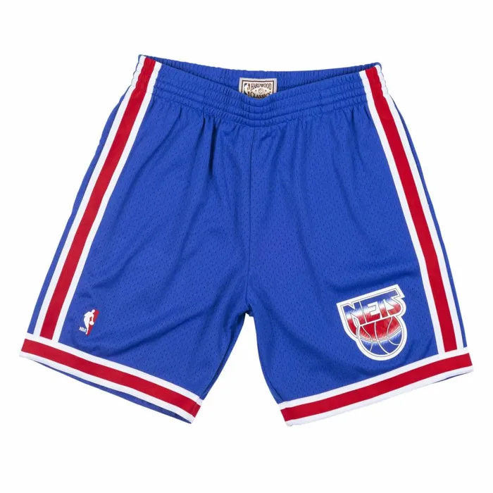 Men039s NBA Swingman Mitchell and Ness Swingman Shorts New Jersey Nets Road 199394 Men039s NBA Swingman Mitchell and Ness Swingman Shorts New Jersey Nets Road 199394