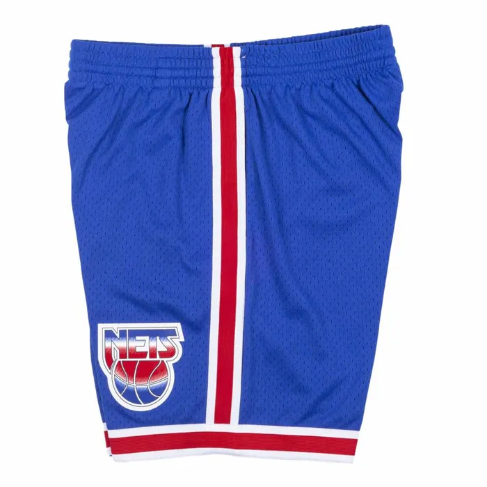Men039s NBA Swingman Mitchell and Ness Swingman Shorts New Jersey Nets Road 199394 Men039s NBA Swingman Mitchell and Ness Swingman Shorts New Jersey Nets Road 199394