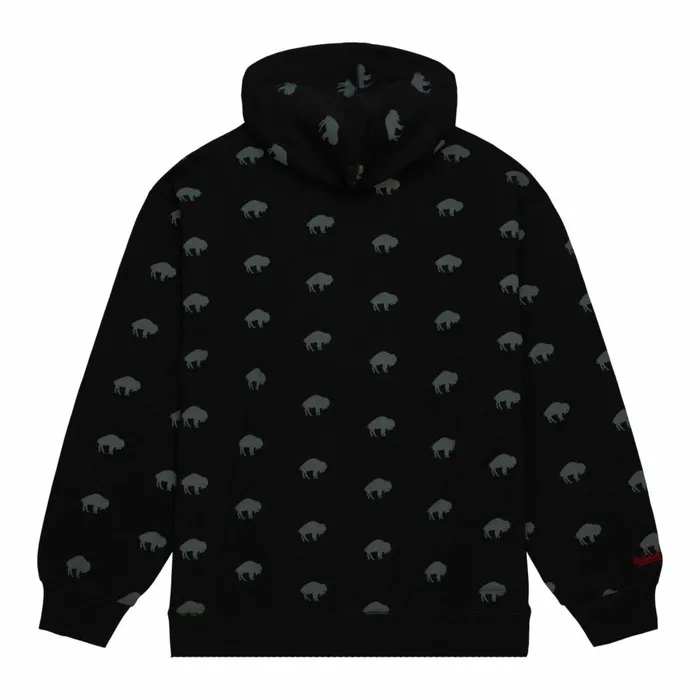 Men039s NFL Mitchell and Ness AOP Fleece Hoodie Buffalo Bills Men039s NFL Mitchell and Ness AOP Fleece Hoodie Buffalo Bills
