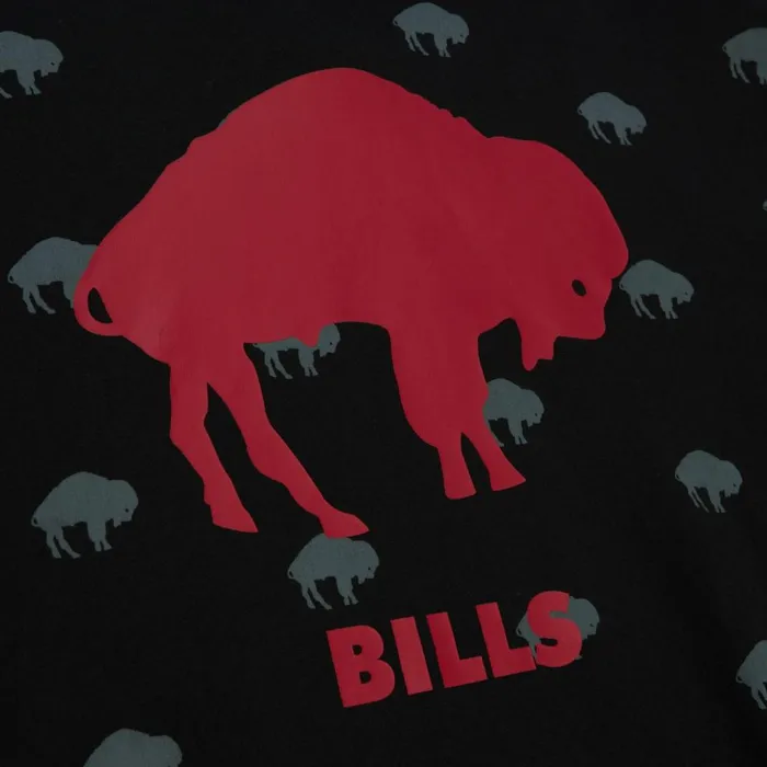 Men039s NFL Mitchell and Ness AOP Fleece Hoodie Buffalo Bills Men039s NFL Mitchell and Ness AOP Fleece Hoodie Buffalo Bills