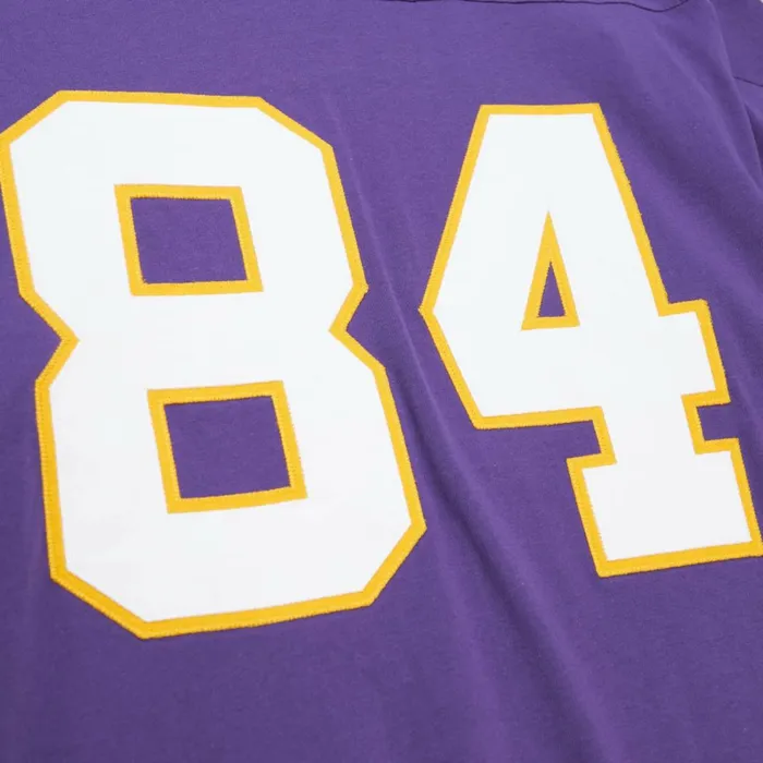Men039s NFL Mitchell and Ness NandN Longsleeve Tee Minnesota Vikings 2000 Randy Moss Men039s NFL Mitchell and Ness NandN Longsleeve Tee Minnesota Vikings 2000 Randy Moss