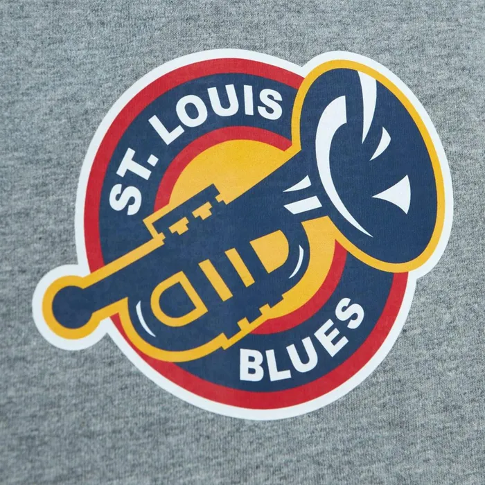 Men039s NHL Mitchell and Ness City Collection SS Tee St Louis Blues Men039s NHL Mitchell and Ness City Collection SS Tee St Louis Blues