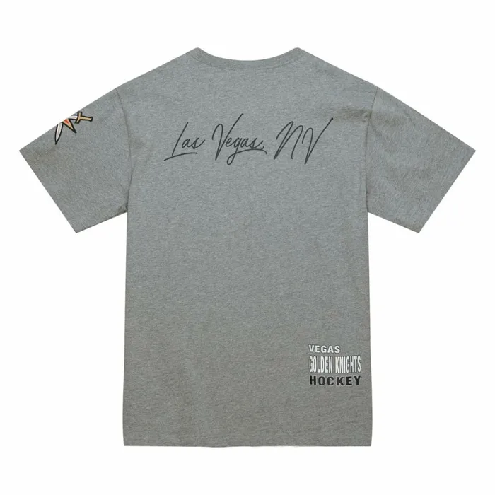 Men039s NHL Mitchell and Ness City Collection SS Tee Vegas Golden Knights Men039s NHL Mitchell and Ness City Collection SS Tee Vegas Golden Knights