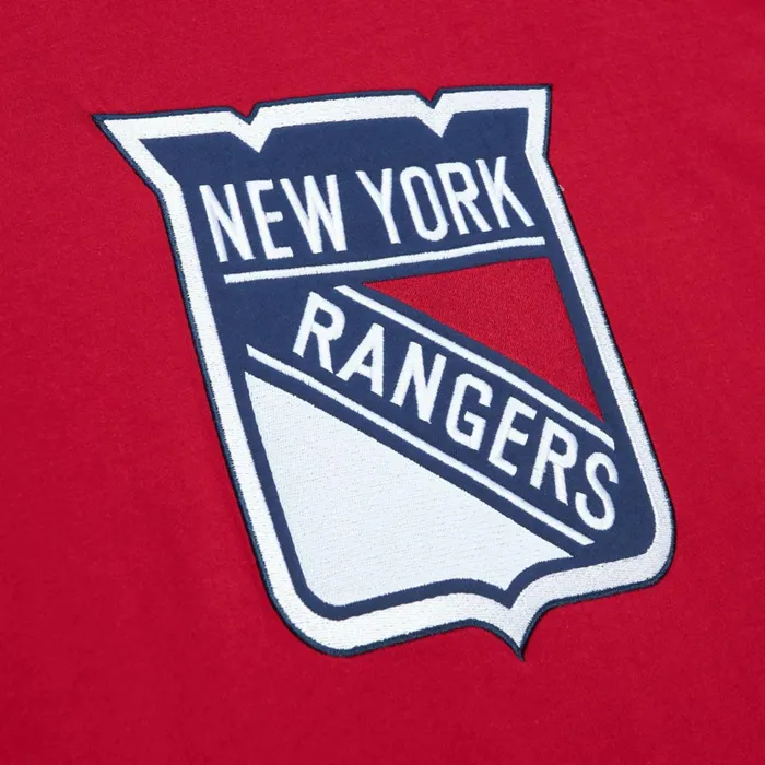 Men039s NHL Mitchell and Ness Color Blocked SS Tee New York Rangers Men039s NHL Mitchell and Ness Color Blocked SS Tee New York Rangers