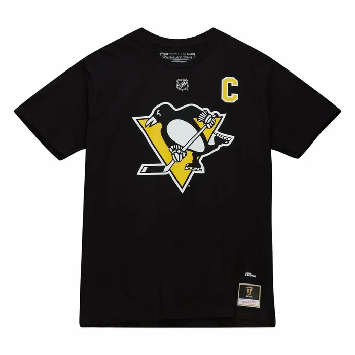 Men039s NHL Mitchell and Ness Name and Number Tee Pittsburgh Penguins Mario Lemieux Men039s NHL Mitchell and Ness Name and Number Tee Pittsburgh Penguins Mario Lemieux