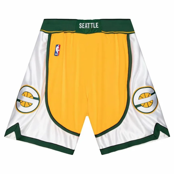 Men039s Shorts Mitchell and Ness Authentic Seattle Supersonics 200708 Shorts