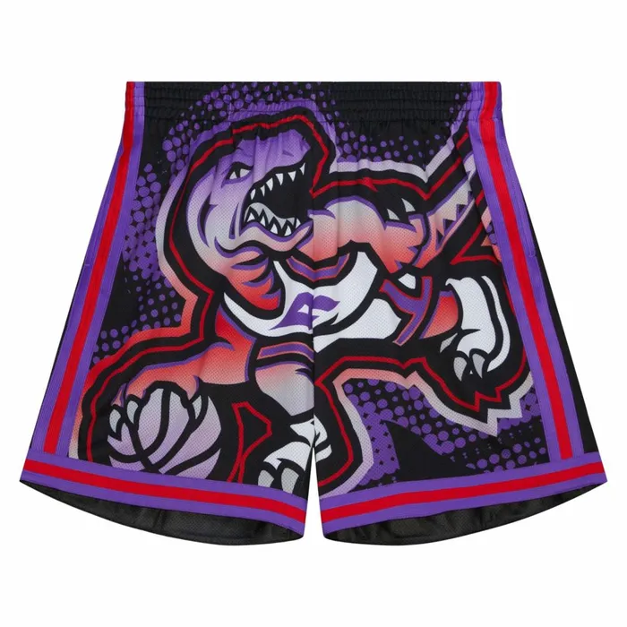 Men039s Shorts Mitchell and Ness Big Face 70 Fashion Shorts Toronto Raptors