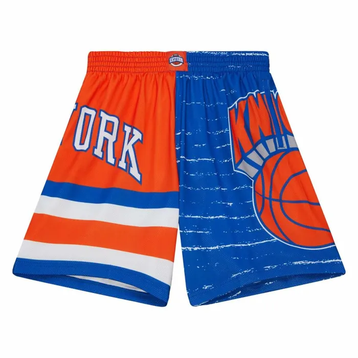 Men039s Shorts Mitchell and Ness Jumbotron 30 Shorts New York Knicks