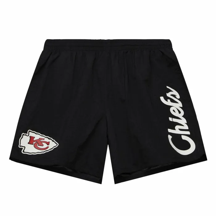 Men039s Shorts Mitchell and Ness Team Essentials Nylon Shorts Kansas City Chiefs Men039s Shorts Mitchell and Ness Team Essentials Nylon Shorts Kansas City Chiefs