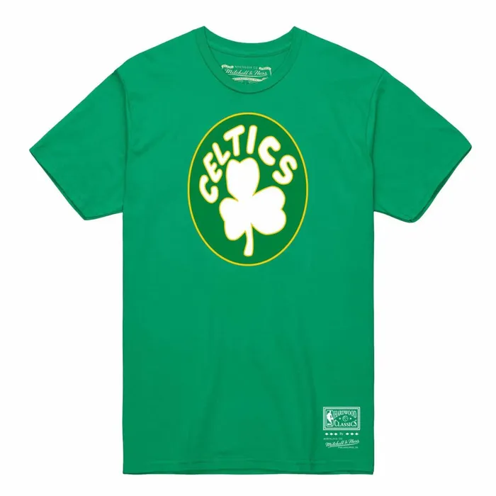 Men039s TShirts and Tops Mitchell and Ness Basic Logo 1 Tee Boston Celtics