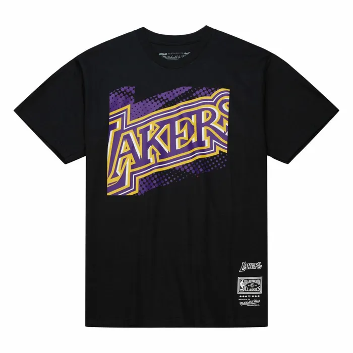 Men039s TShirts and Tops Mitchell and Ness Big Face 70 SS Tee Los Angeles Lakers Men039s TShirts and Tops Mitchell and Ness Big Face 70 SS Tee Los Angeles Lakers