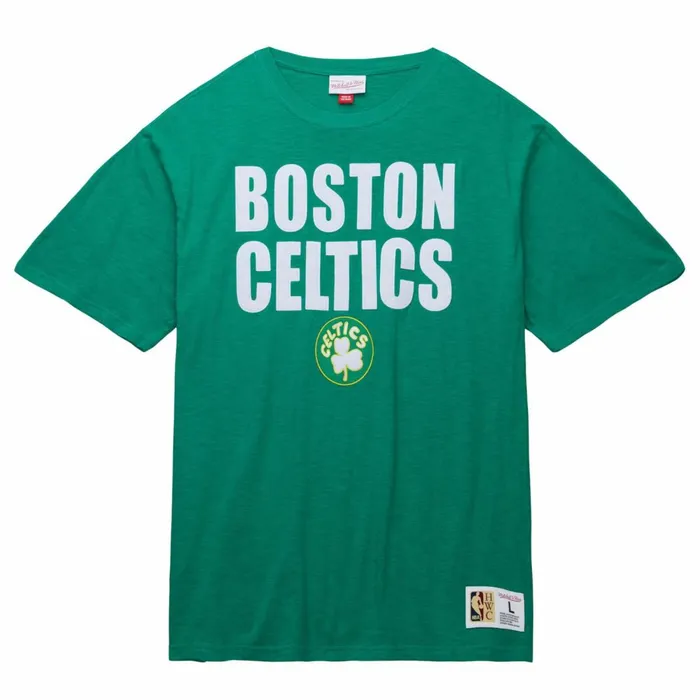 Men039s TShirts and Tops Mitchell and Ness Legendary Slub SS Tee Boston Celtics Men039s TShirts and Tops Mitchell and Ness Legendary Slub SS Tee Boston Celtics