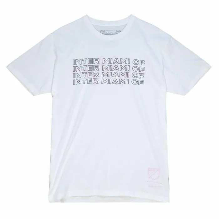 Men039s TShirts and Tops Mitchell and Ness Repeat Tee Inter Miami CF Men039s TShirts and Tops Mitchell and Ness Repeat Tee Inter Miami CF