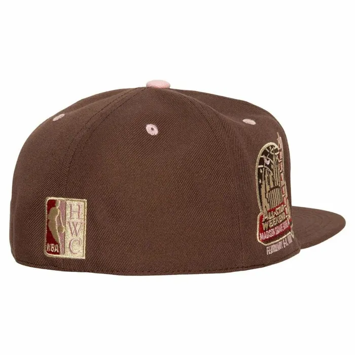 Men039sWomen039s Fitted 163 Styles Mitchell and Ness Brown Sugar Bacon Fitted Hat HWC New York Knicks Men039sWomen039s Fitted 163 Styles Mitchell and Ness Brown Sugar Bacon Fitted Hat HWC New York Knicks