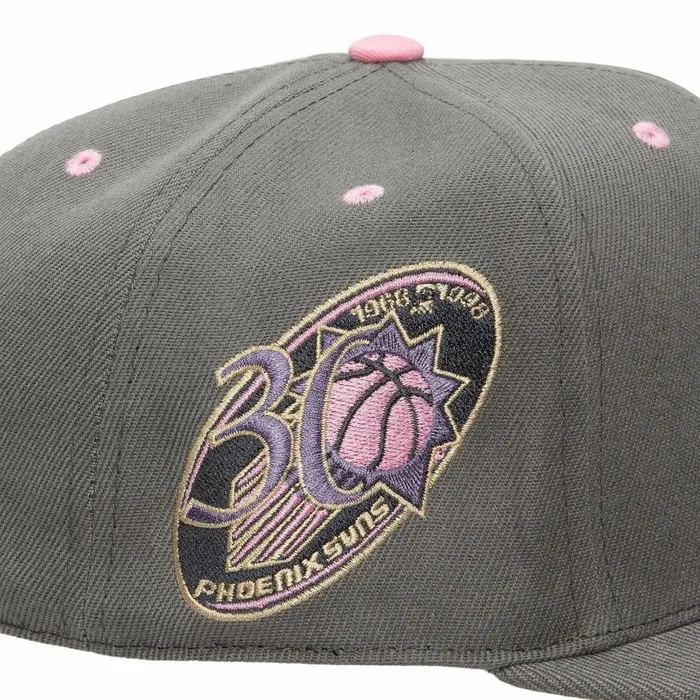 Men039sWomen039s Fitted 163 Styles Mitchell and Ness Lavender Dreams Fitted HWC Phoenix Suns Men039sWomen039s Fitted 163 Styles Mitchell and Ness Lavender Dreams Fitted HWC Phoenix Suns