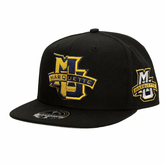 Men039sWomen039s Fitted 163 Styles Mitchell and Ness Lifestyle Fitted Hat Marquette University Men039sWomen039s Fitted 163 Styles Mitchell and Ness Lifestyle Fitted Hat Marquette University