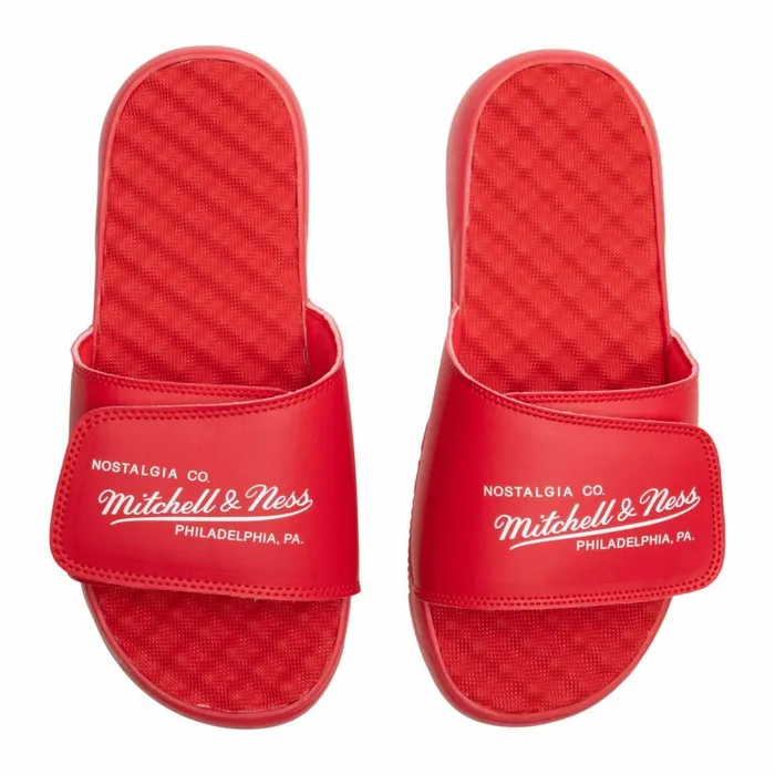 Men039sWomen039s Shop All Mitchell and Ness Branded Mitchell and Ness Logo Slides