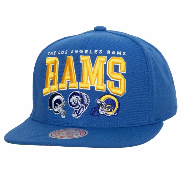 Men039sWomen039s Snapback 1921 Styles Mitchell and Ness Champ Stack Snapback Los Angeles Rams Men039sWomen039s Snapback 1921 Styles Mitchell and Ness Champ Stack Snapback Los Angeles Rams