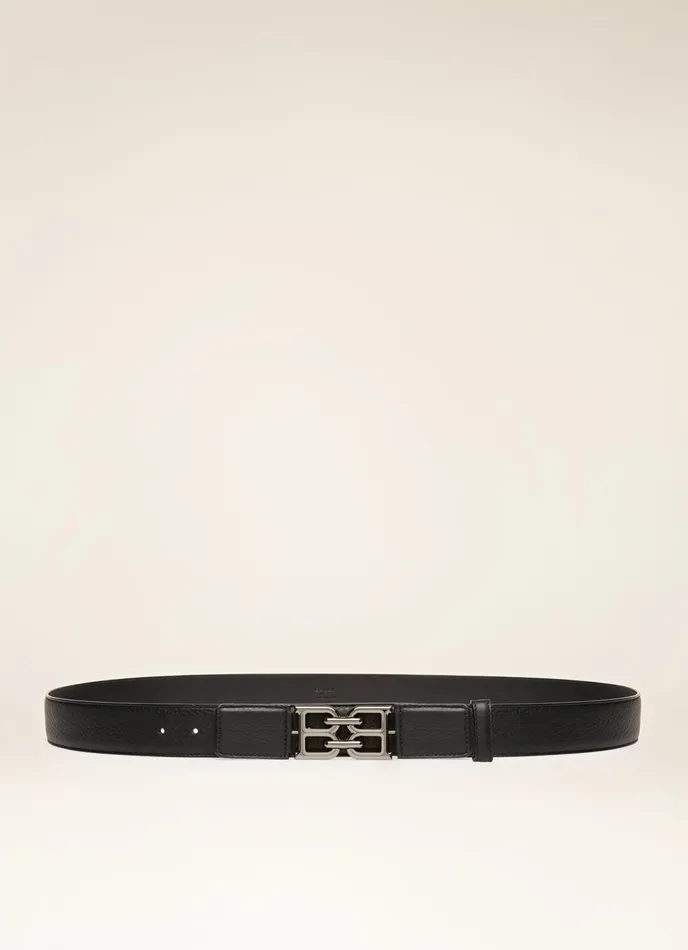 Men Bally Belts Brent 8211 Leather 35mm Belt In Black