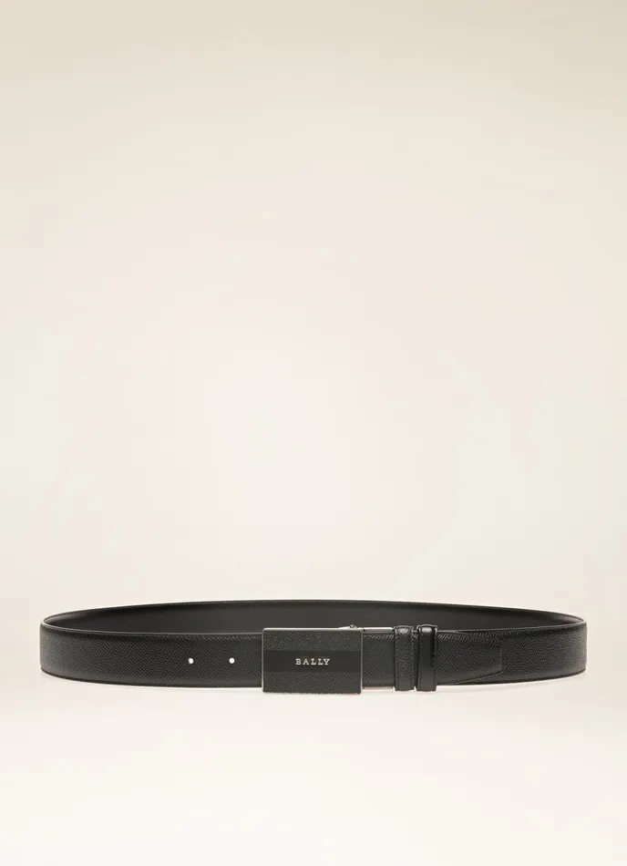 Men Bally Belts Oliver 8211 Leather 35mm Belt In Black