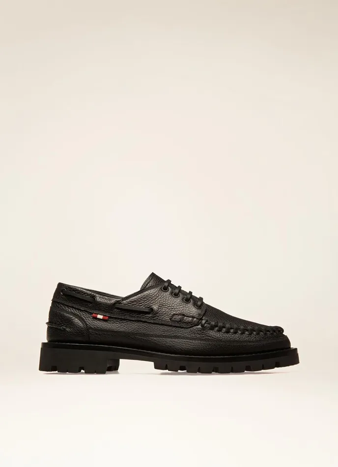 Men Bally LaceUps And Monks Trendal 8211 Leather Moccasins In Black