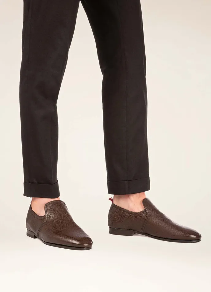 Men Bally Loafers And Moccasins Planker 8211 Leather Loafers In Brown