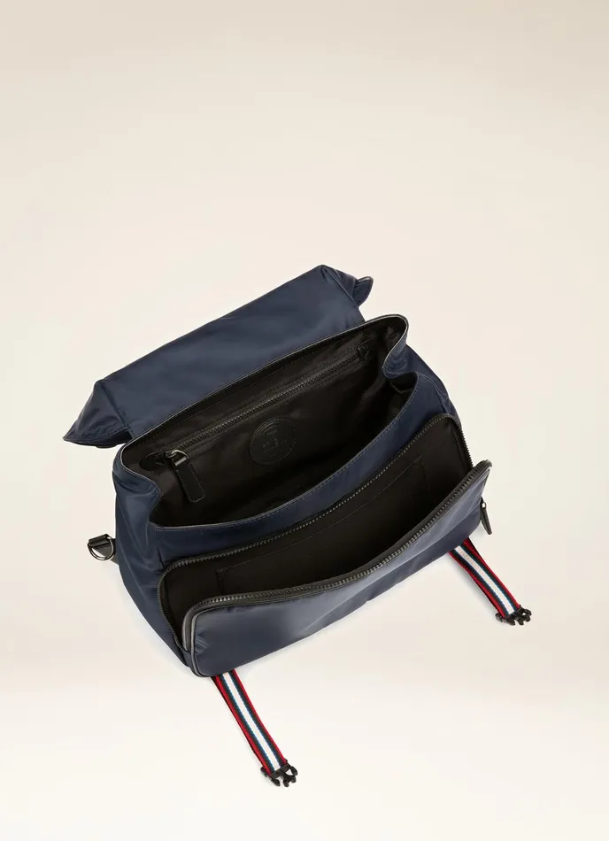 Men Bally Messenger Bags Catch 8211 Nylon Messenger Bag In Navy