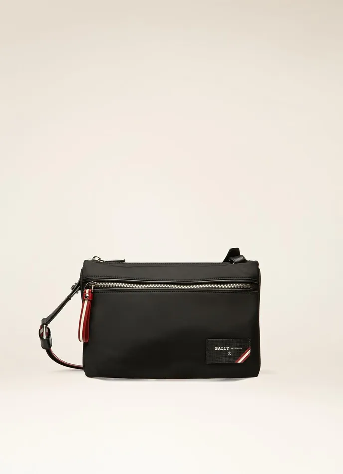 Men Bally Messenger Bags Fharvey 8211 Nylon CrossBody Bag In Black