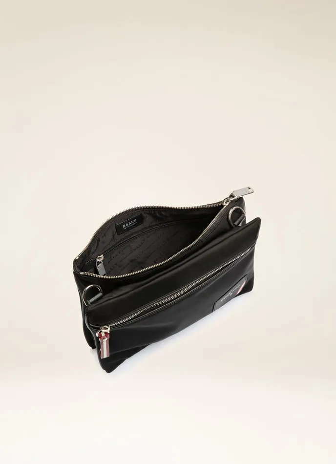 Men Bally Messenger Bags Fharvey 8211 Nylon CrossBody Bag In Black