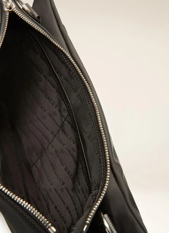 Men Bally Messenger Bags Fharvey 8211 Nylon CrossBody Bag In Black