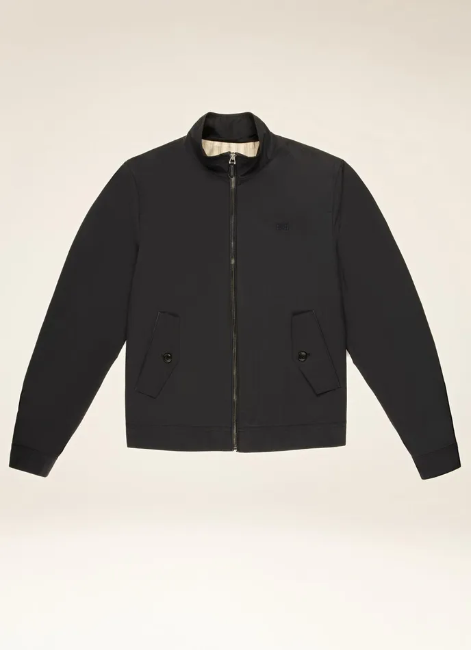 Men Bally Outerwear Bomber Jacket 8211 Cotton Mix Outerwear In Navy