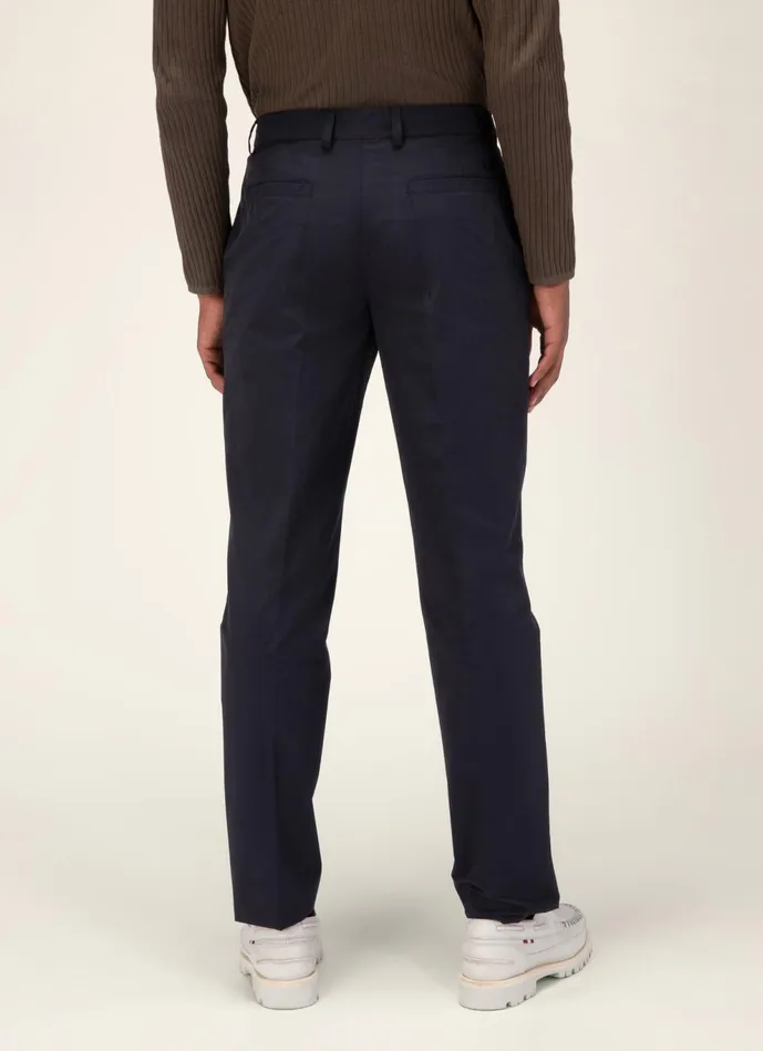 Men Bally Pants WaterRepellent Chinos 8211 Mixed Cotton Bottoms In Black