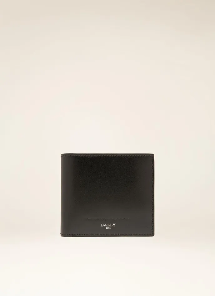 Men Bally Wallets Scrasai 8211 Leather Wallet In Black