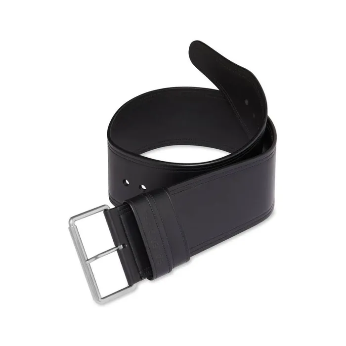 Men Belts Balenciaga Force Belt In Black