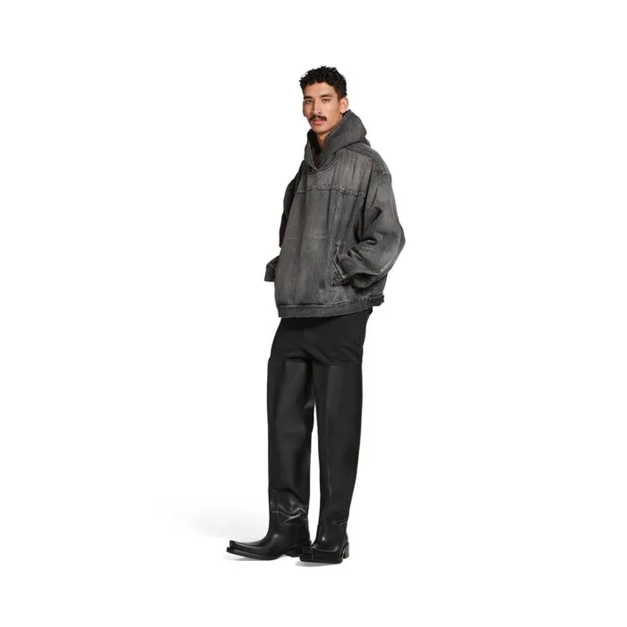 Men Coats and Jackets Balenciaga Pullover Jacket In Black