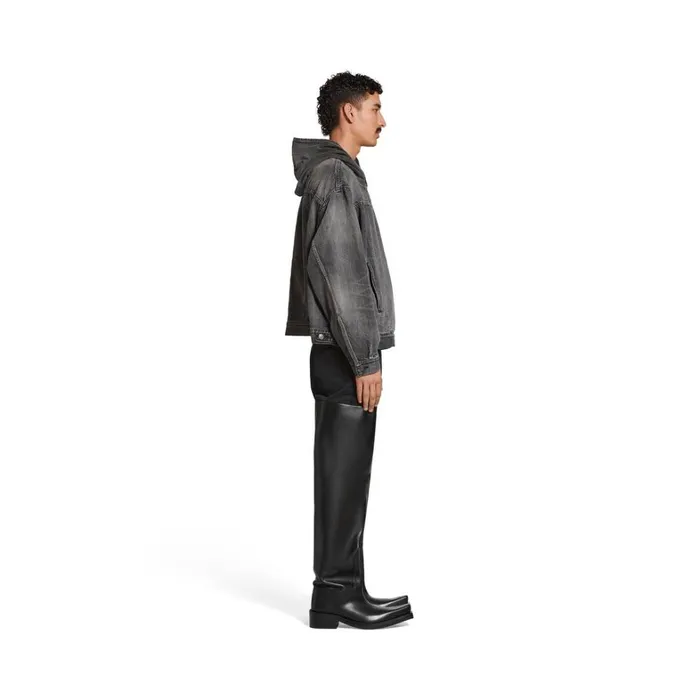 Men Coats and Jackets Balenciaga Pullover Jacket In Black