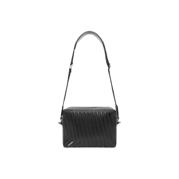 Men Crossbodies and Messengers Balenciaga Car New Camera Bag In Black