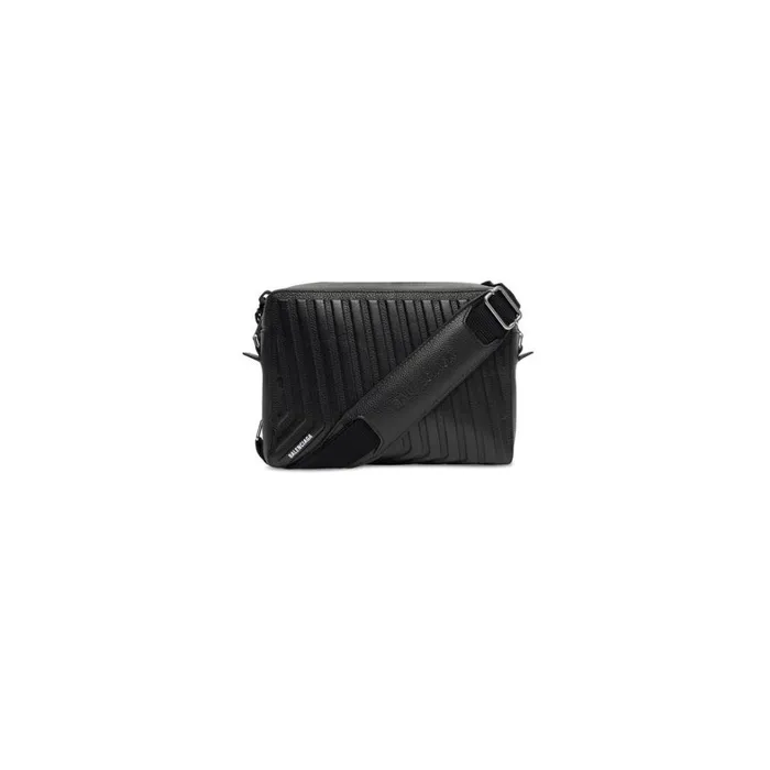 Men Crossbodies and Messengers Balenciaga Car New Camera Bag In Black